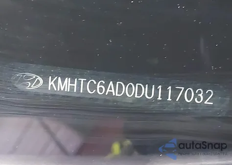 2013 Hyundai Veloster Base W/Black z USA, uszkodzony, nr VIN KMHTC6AD0DU117032